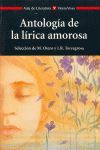 ANTOLOGÍA DE LA LÍRICA AMOROSA . AULA DE LITERATURA