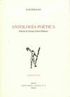 ANTOLOGIA POETICA. LUIS ROSALES. PREMIO CERVANTES 1982