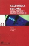 SALUD PUBLICA EN ESPAÑA