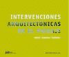 INTERVENCIONES ARQUITECTONICAS EN EL PAISAJE. MIRAR, CAMINAR, BAÑARSE
