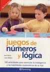 JUEGOS DE NUMEROS Y LOGICA. DE 3 A 5 AÑOS