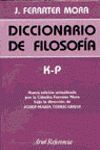 DICCIONARIO DE FILOSOFIA K-P -