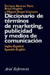 DICCIONARIO DE TERMINOS DE MARKETING,PUBLICID