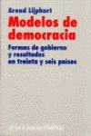 MODELOS DE DEMOCRACIA: FORMAS DE GOBIERNO Y RESULTADOS EN TREINTA Y SE