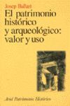 EL PATRIMONIO HISTORICO Y ARQUEOLOGICO:VALOR