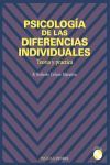 PSICOLOGIA DE LAS DIFERENCIAS INDIVIDUALES