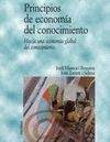 PRINCIPIOS DE ECONOMIA DEL CONOCIMIENTO