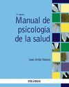 MANUAL DE PSICOLOGIA DE LA SALUD 2ª ED.
