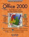 OFFICE 2000 CON CD-ROM. MANUAL AVANZADO