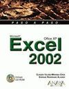 EXCEL 2002  PASO A PASO . CON CD-ROM
