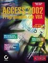 ACCESS 2002. PROGRAMACIÓN CON VBA