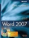WORD 2007. PASO A PASO