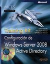 CONFIGURACION WINDOWS SERVER 2008 ACTIVE DIRECTORY. MICROSOFT PRESS CD