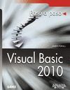 VISUAL BASIC 2010. PASO A PASO