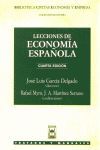LECCIONES DE ECONOMIA ESPAÑOLA. 4ª EDICION