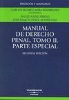 MANUAL DERECHO PENAL TOMO 2: PARTE ESPECIAL. 2ª ED.