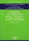 MANUAL DE DERECHO PENAL, TOMO I PARTE GENERAL 3ª EDICION
