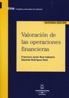 VALORACION DE LAS OPERACIONES FINANCIERAS 2ª ED