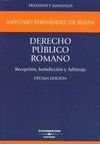 DERECHO PUBLICO ROMANO RECEPCION JURISDICCION Y ARBITRAJE 10ª ED.