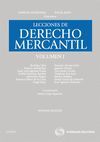 LECCIONES DE DERECHO MERCANTIL. VOL 1