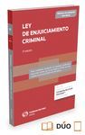 LEY DE ENJUICIAMIENTO CRIMINAL. ED. 2015. SERIE MENOR