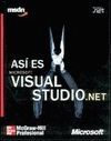 ASI ES MICROSOFT VISUAL STUDIO.NET
