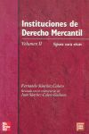 INSTITUCIONES DERECHO MERCANTIL 2 (24/E) 2001