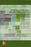 FORMACION  PROFESORADO EDUCACION SUPERIOR. VOL. 1: DIDACTICA Y CURRICU