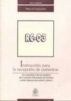 RC-03 : INSTRUCCION RECEPCION DE CEMENTOS. ED. 2004
