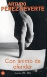 CON ANIMO DE OFENDER. ARTICULOS 1998-2001