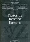 TEXTOS DE DERECHO ROMANO. EDICION 2002