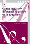 CANON LITERARIO Y DIFERENCIA DE GENERO EN LA EDUCA