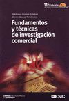 FUNDAMENTOS Y TECNICAS DE INVESTIGACION COMERCIAL. CON DVD