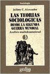 LAS TEORIAS SOCIOLOGICAS DESDE LA II G.MUND.
