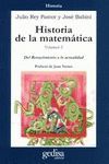 HISTORIA DE LA MATEMATICA. VOLUMEN 2
