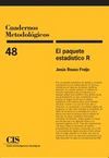 CUADERNOS METODOLOGICOS 48: EL PAQUETE ESTADISTICO R