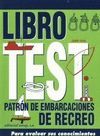 LIBRO TEST PATRON DE EMBARCACIONES DE RECREO