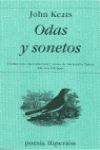 ODAS Y SONETOS. EDICION BILINGÜE INGLES - ESPAÑOL