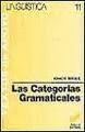 LAS CATEGORIAS GRAMATICALES