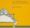 CONSTRUCCION ARQUITECTURA 2. LOS ELEMENTOS