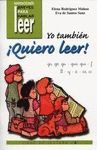YO TAMBIEM QUIERO LEER. LIBRO DE LECTURA 3