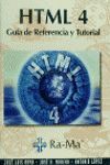 HTML. GUIA DE REFERENCIA Y TUTORIAL