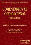 COMENTARIO AL CODIGO PENAL.PARTE ESPECIAL I