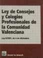 LEY CONSEJOS Y COLEGIOS PROFESIONALES COMUNID