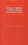 CIENCIA POLITICA Y TEORIA POLITICA CONTEMPORANEAS: RELACION PROBLEMATI