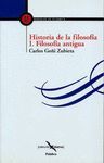 HISTORIA DE LA FILOSOFIA. 1 FILOSOFIA ANTIGUA