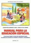 MANUAL PARA LA EDUCACION ESPECIAL