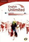 ENGLISH UNLIMITED. STARTER SELF-STUDY PACK WITH DVD-ROM & AUDIO CD. A1