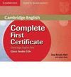 COMPLETE FIRST CERTIFICATE FOR SPANISH SPEAKERS CLASS AUDIO CDS (3)