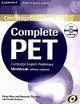 COMPLETE PET WORKBOOK WITHOUT ANSWERS + CD